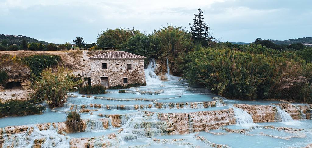 The thermal sulphurous water of Saturnia